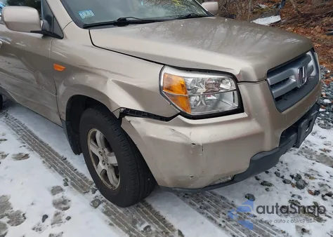 2006 Honda Pilot Ex-L из США, поврежденный, VIN 2HKYF18516H550276